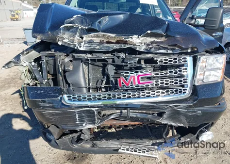 2013 GMC Sierra 2500Hd Denali из США, поврежденный, VIN 1GT125EG0DF223790